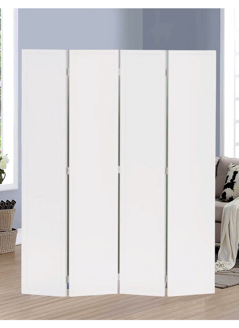 Generic - Room Divider 4 Panel Room Partition, Foldable Freestanding - Image 1