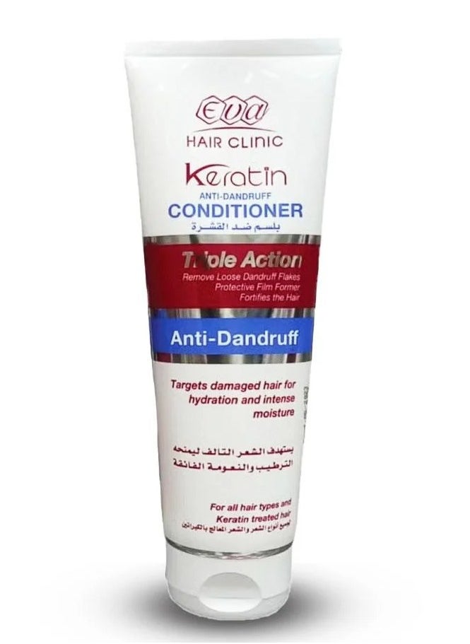 Eva Anti-Dandruff Conditioner with Keratin Extract - 230 ml 