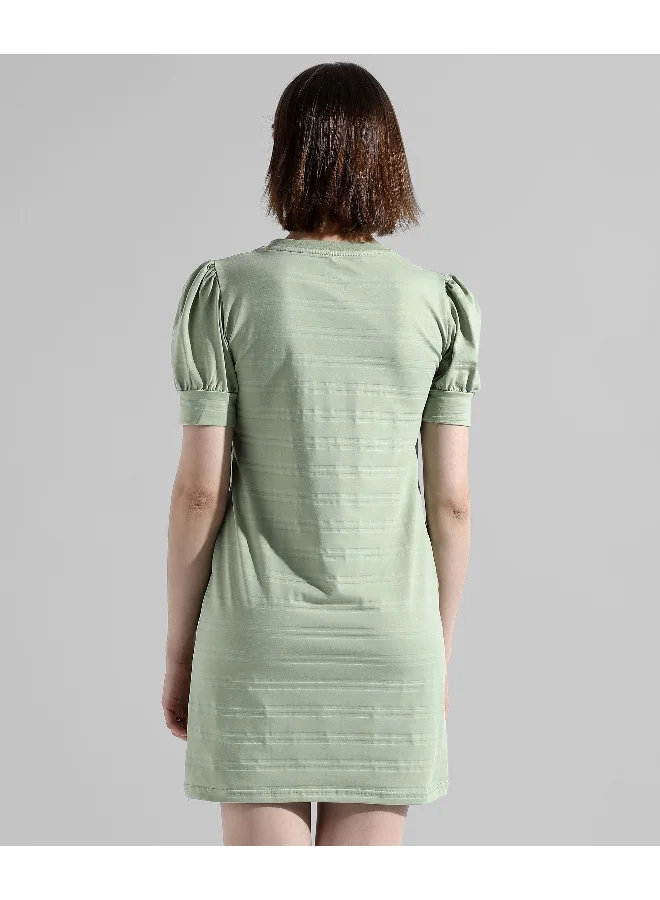 Pinacolada  Women's Green Printed Regular Fit Dress for Women | Best Price UAE