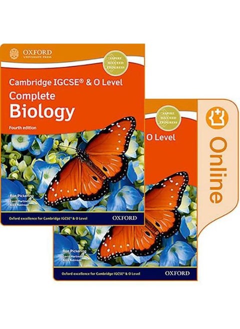 Cambridge IGCSE (R) & O Level Complete Biology: Print and Enhanced Online Student Book Pack Fourth Edition By Ron Pickering