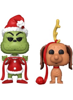 Funko Pop! Books: How the Grinch Stole Christmas - Grinch with Max 2pk 
