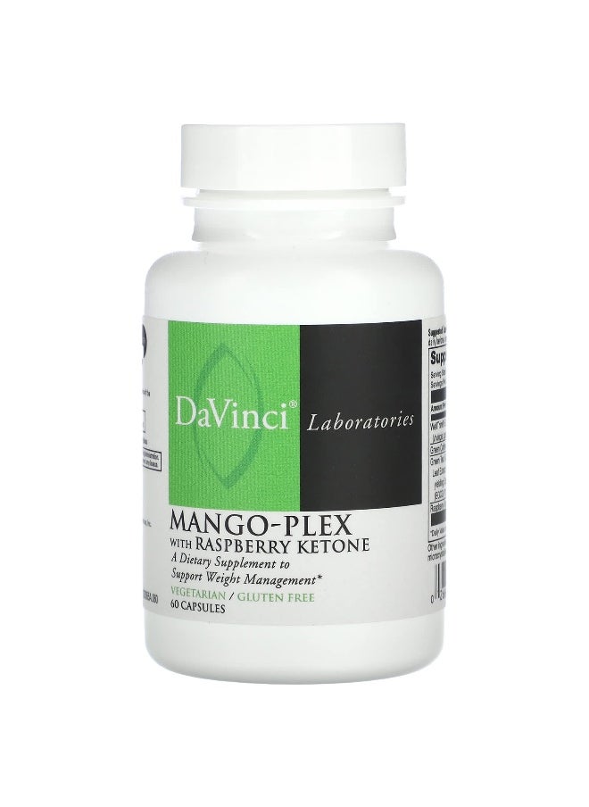 DaVinci Laboratories DaVinci Laboratories, Mango-Plex with Raspberry Ketone, 60 Capsules  - Image 1
