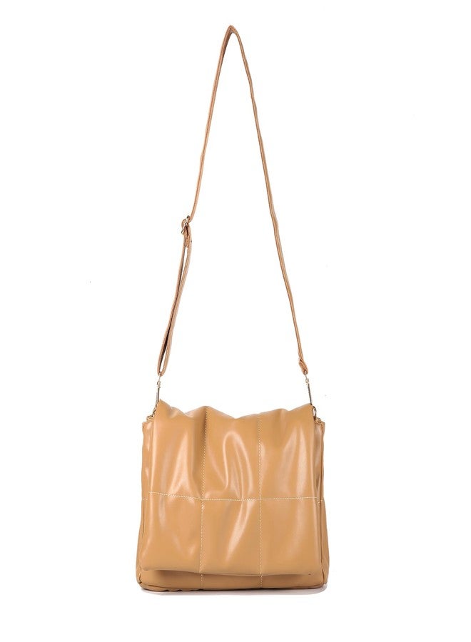 VODIU Puffer Tote Bag Quilted Shoulder Handbag Purse Designer Crossbody Bags For Women - Image 1