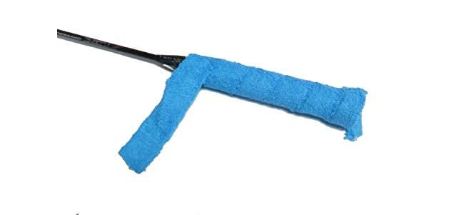 Grès مضرب بادل/تنس/سكواش متعدد الاستخدامات من البولي يوريثان الاصطناعي مع قبضة منشفة فائقة اللصق (متعدد الألوان) - 2 قطعة - Image 2