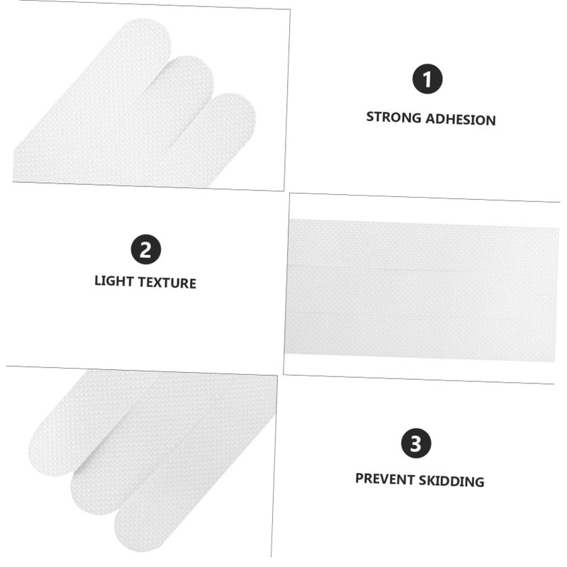 12 Pcs Non Slip Bathtub Adhesive Strips for Shower Stairs and Floor - Image 4