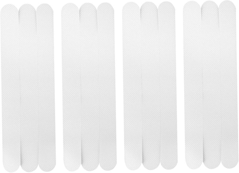 12 Pcs Non Slip Bathtub Adhesive Strips for Shower Stairs and Floor - Image 1