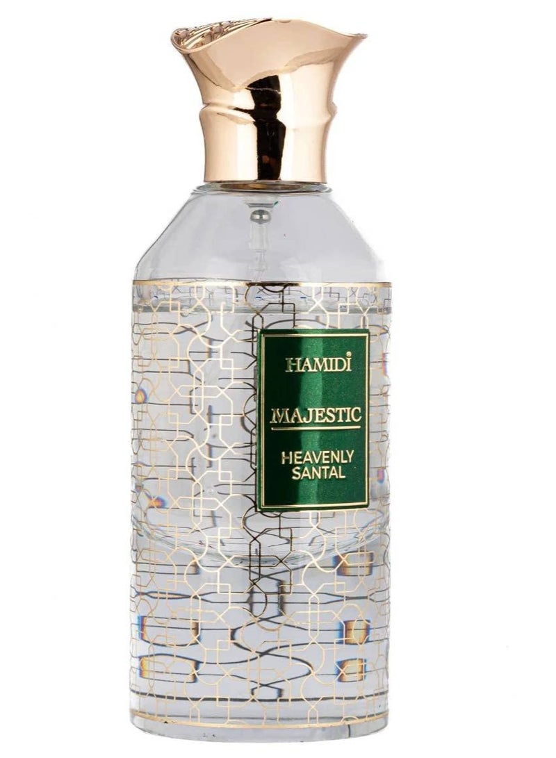 HAMIDI عطر حميدي ماجيستيك هيفنلي سانتال للجنسين أو دو برفيوم شرقي 85 مل، عطور للرجال والنساء - Image 1