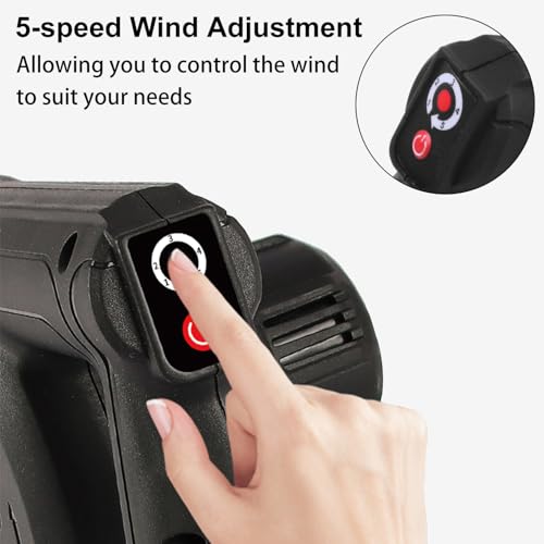 ELSOON Electric Bellows Portable Fireplace Tools 12V 5000 RPM Fan Bellows Fire Wood Stove Blower Outdoor BBQ Camping Fire Fan New Upgrade - Image 3