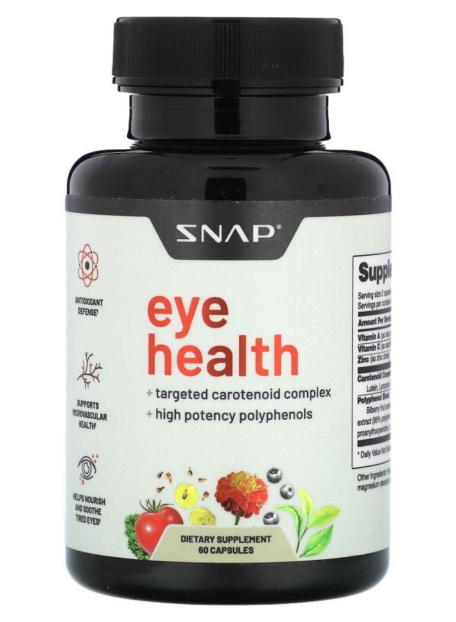 SNAP SUPPLEMENTS Eye Health 60 Capsules