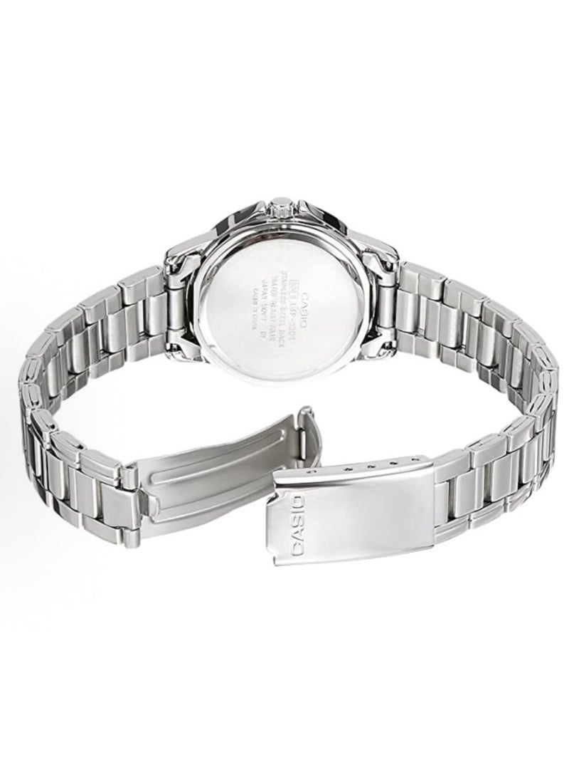 كاسيو CASIO CASIO STANDARD سلسلة المؤشرات الشعبية عارضة ومقاومة للماء الحركة الكوارتز حزام الفولاذ المقاوم للصدأ الساعات اليابانية الكورية الساعات النسائية الوردي - Image 2