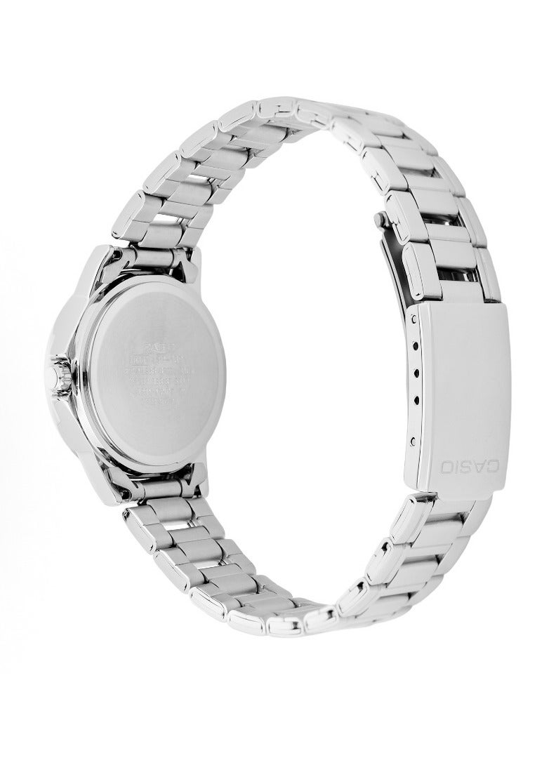 كاسيو CASIO CASIO STANDARD سلسلة المؤشرات الشعبية عارضة ومقاومة للماء الحركة الكوارتز حزام الفولاذ المقاوم للصدأ الساعات اليابانية الكورية الساعات النسائية الوردي - Image 4