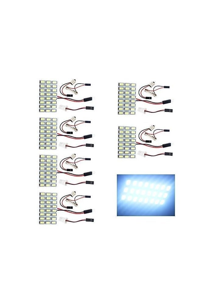 YM EBright YM E-Bright 6-Pack Cool White LED Dome Light Bulbs - Image 1