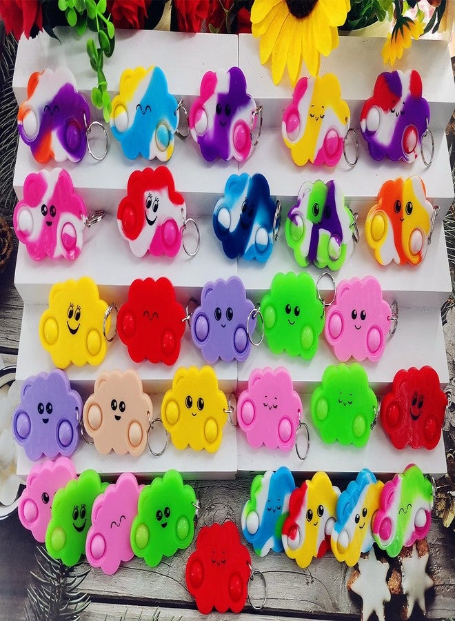 PSDFH 24 Packs Bulk Mini Cloud fidgets Toys for Kids Children Classroom Students Gift Prize from Teacher,Sky Cloud Animal Birthday Party Favors - Image 3