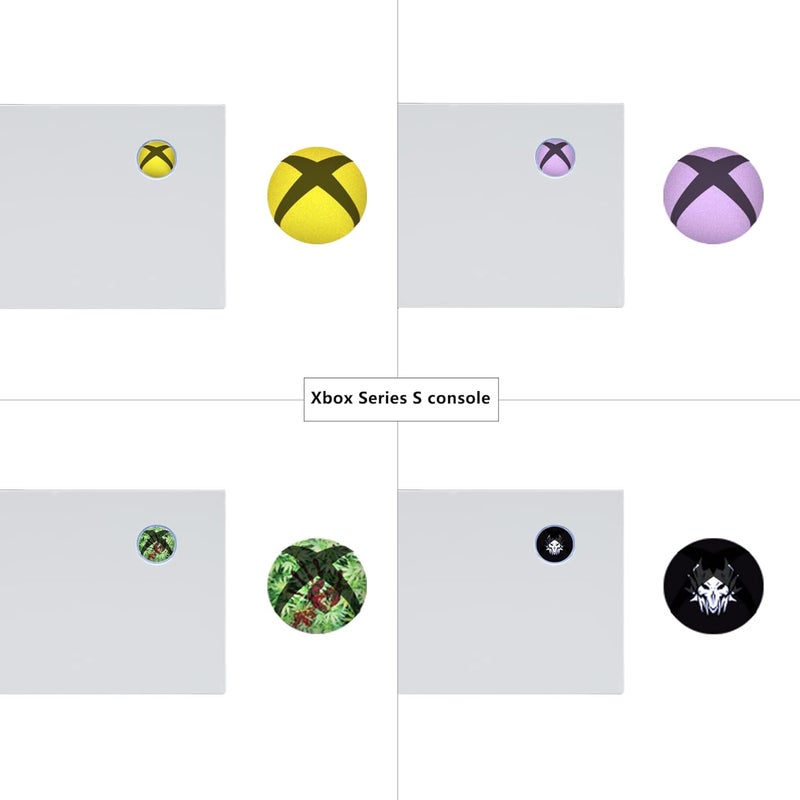 ملصقات تغطية لزر البدء ومفتاح التشغيل لجهاز الألعاب من ، مناسبة لكل من Xbox Series X وS، وXbox One (وحدات التحكم X/S/Elite)، وKinect – 60 قطعة - Image 4