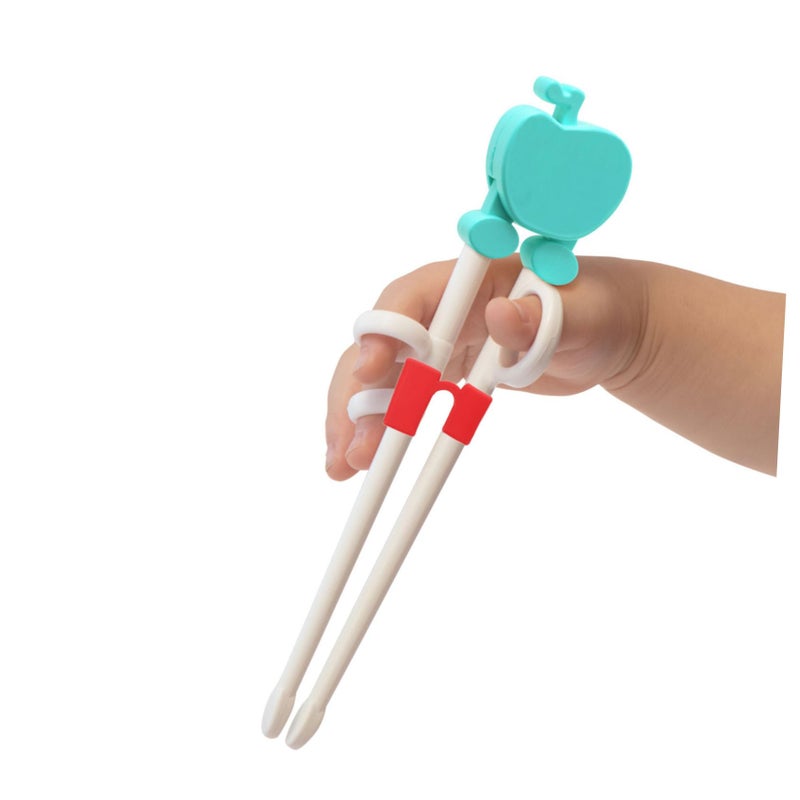 Red Training Chopstick Clip For Beginners 5Pcs Plastic Learning Helper - Image 4