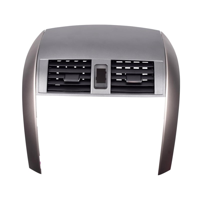 Dash Center AC Air Vent Panel Assembly Upper Bezel Trim Compatible With Toyota Corolla 20082013 5566302060 5567002160