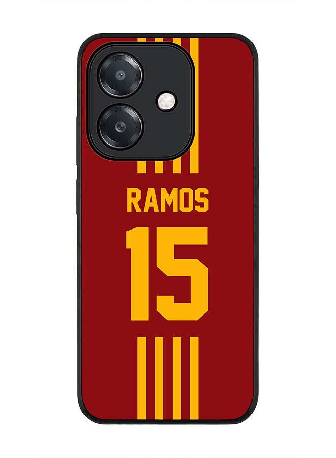 Stylizedd For Oppo A5i Case,Slim fit Camera Protection, Shockproof Thin Phone cover  - Football - Spain ,  Ramos