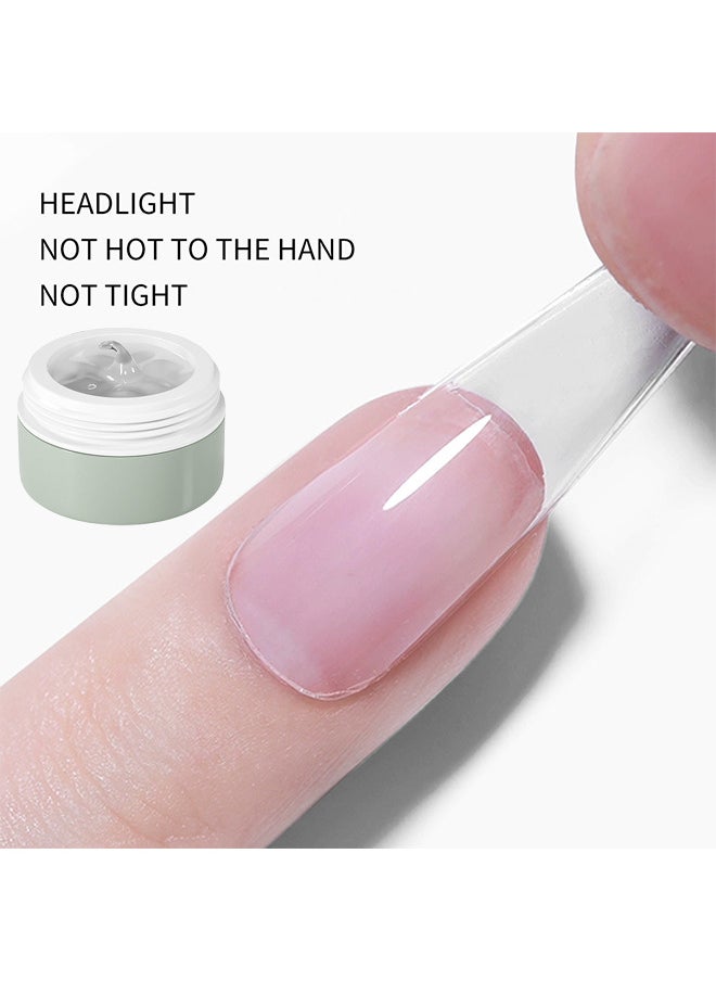 XEIJAYI Solid Nail Glue Gel For Press On Nails Acrylic Fake Nails 3D PVC Candy Soft Polish For Nail Strengthening DIY Nail Art Home Salon Use  - Image 3