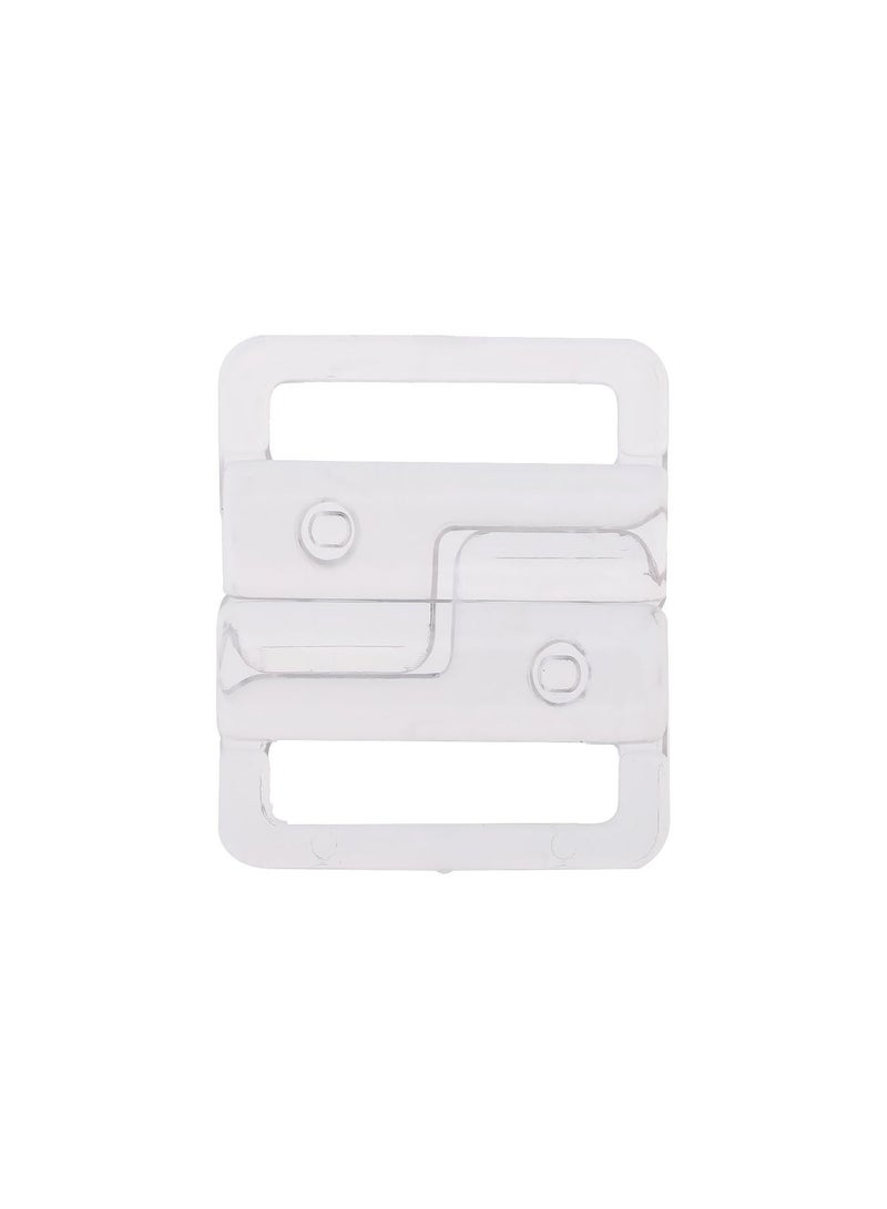 GGOOT 30 Pairs Hook & Snap Clasp Fasteners Bra Lingerie Adjustment Strap Clear - Image 2