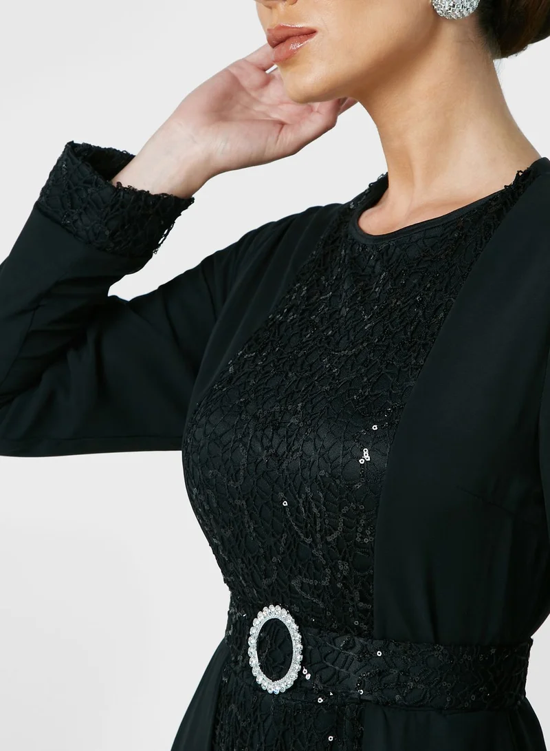 Khizana Shimmer Dress