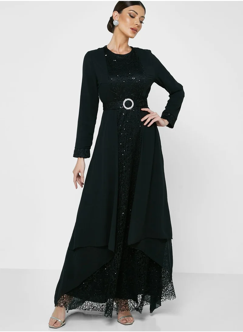 Khizana Shimmer Dress