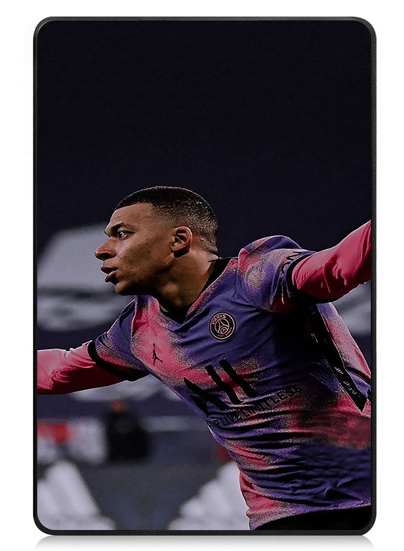 Theodor Protective Flip Case For Huawei MatePad SE 11 (2024) With Trifold Stand Auto Wake Sleep Shockproof Cover Mbappe 3 - Image 1