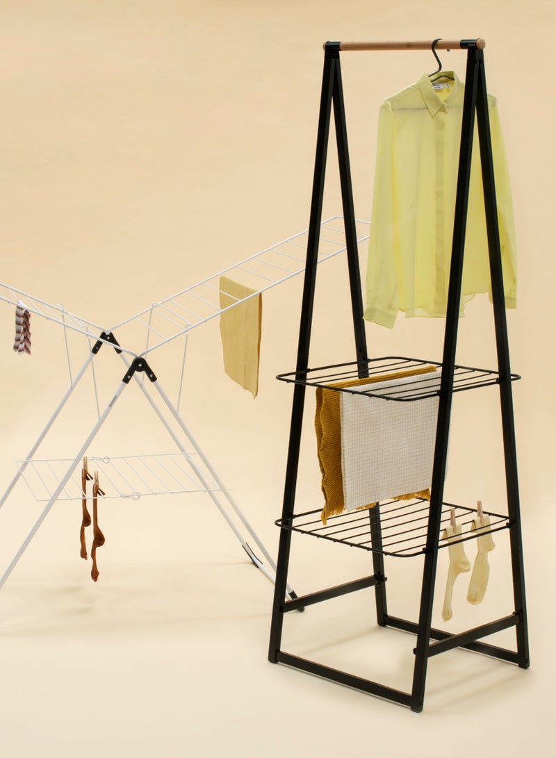 brabantia Linn Clothes Rack - Black  - Image 3