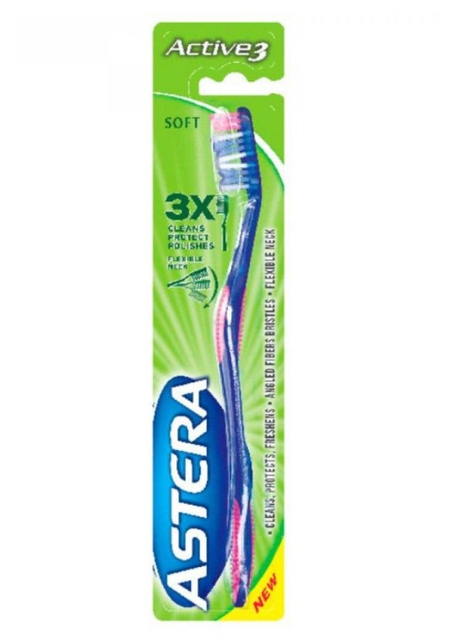 Astera Active 3 Soft Toothbrush