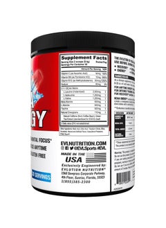 Evlution EVL BCAAs Amino Acids Powder - BCAA Energy Pre Workout Powder for Muscle Recovery Lean Growth and Endurance - Rehydrating BCAA Powder Post Workout Recovery Drink with Natural Caffeine - Rocket Pop  - Image 3