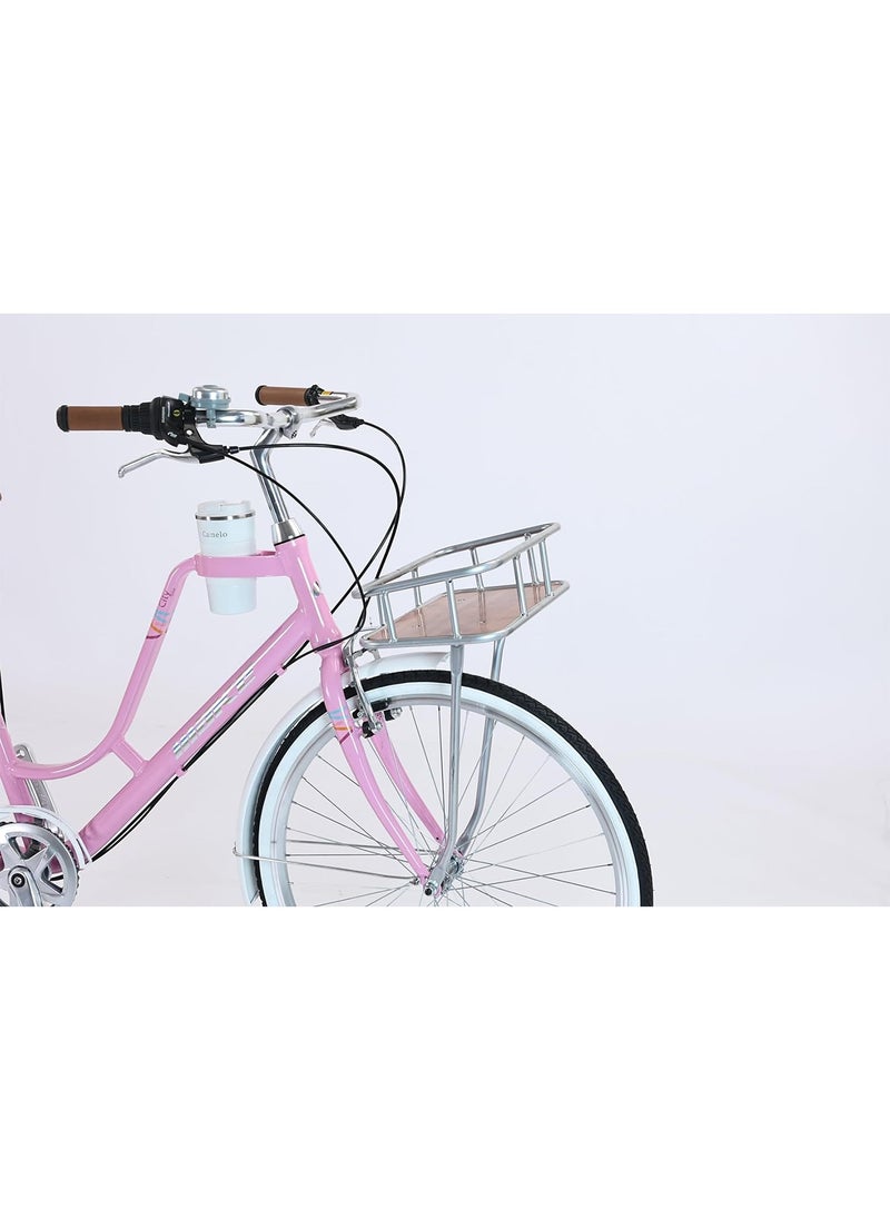 LIMOS 26 Inch Lady Bike with Alloy Frame and Shimano 7 Speed Gear System Stylish and Reliable Women Bicycle  - Image 4