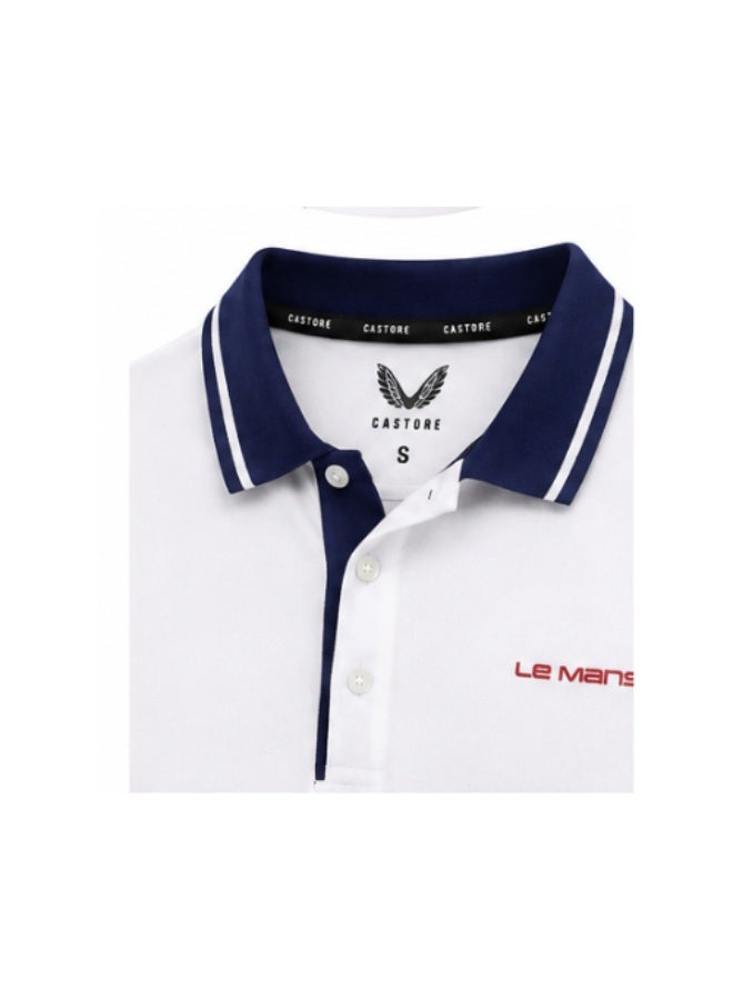 CASTORE Le Mans 24 Hours Men's Lifestyle Polo - White - Image 2