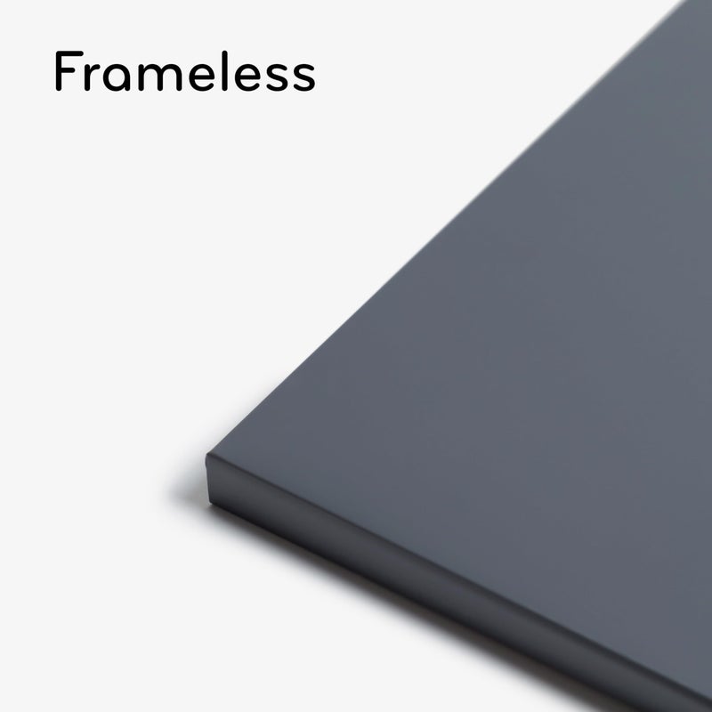 U Brands لوحة طباشير مغناطيسية من U Brands، 14"x14"، بدون إطار، سطح مات متميز، تشمل قلم و مغناطيس - Image 3