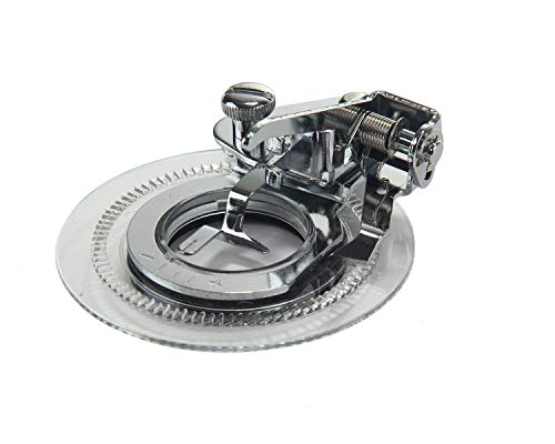 Preamer Fancy Flower Stitch Foot Round Sewing Machine Presser Foot - Image 1