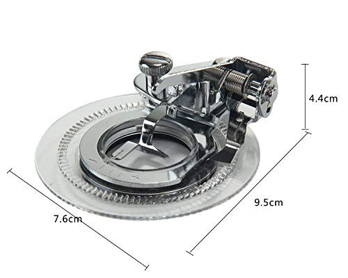 Preamer Fancy Flower Stitch Foot Round Sewing Machine Presser Foot - Image 5