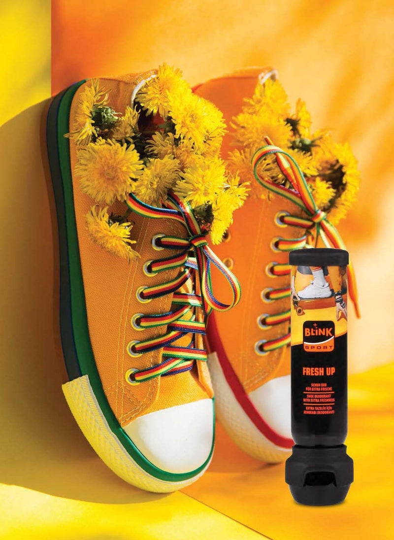 Blink Fresh Up Shoe Deodorant – 100 ml | Long-lasting Freshness • Odor Eliminator for Shoes, Bags & Helmets - Image 2