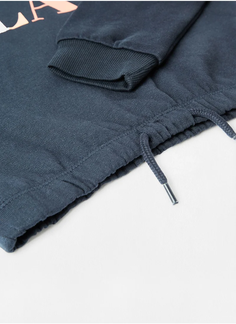 NAME IT Kids Slogan Hoodie