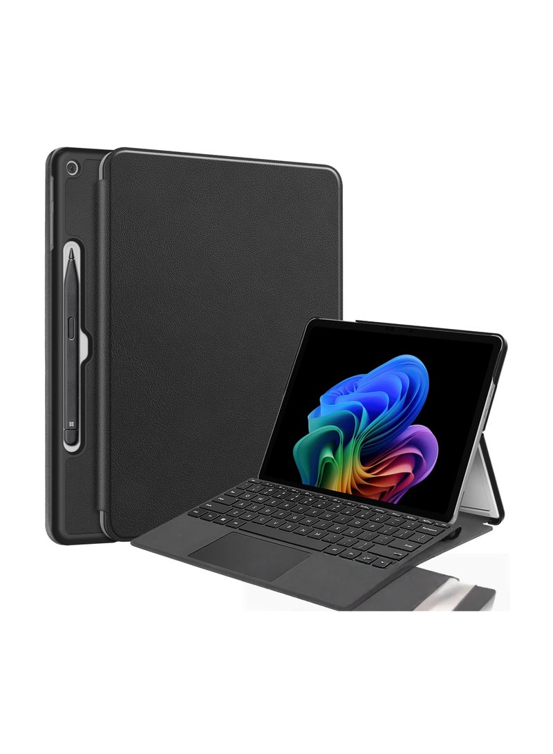 general Suitable for Microsoft Surface Pro 12 tablet case, front support, full coverage, can hold keyboard, protective and practical. - Image 1