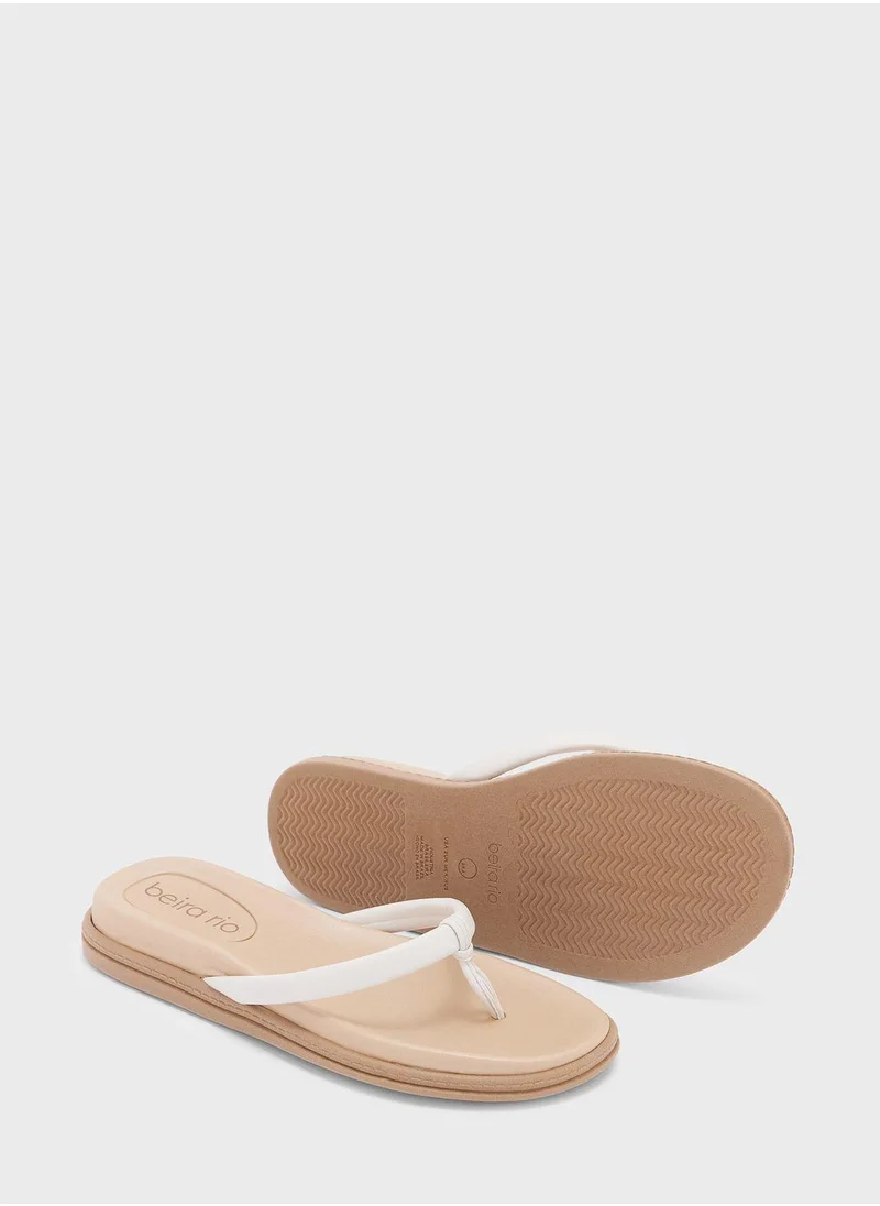 Beira Rio Kendra Single Strap Flat Sandals