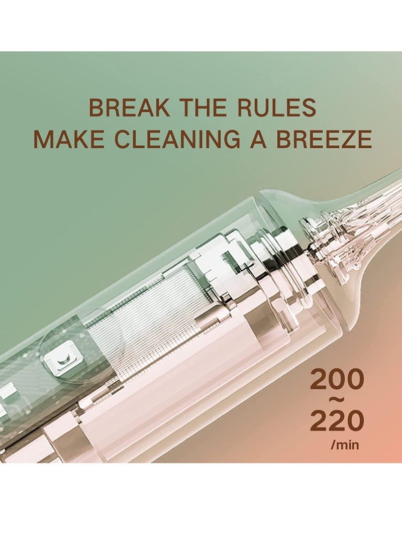 SOLARAE Electric Silicone Bottle Brush, Electric Bottle Brush Set with Baby Bottle Brush Cleaner, Nipple Brush, Straw Cleaner Brush, Travel Baby Essentials for Moms Straw Brushes Green - Image 3