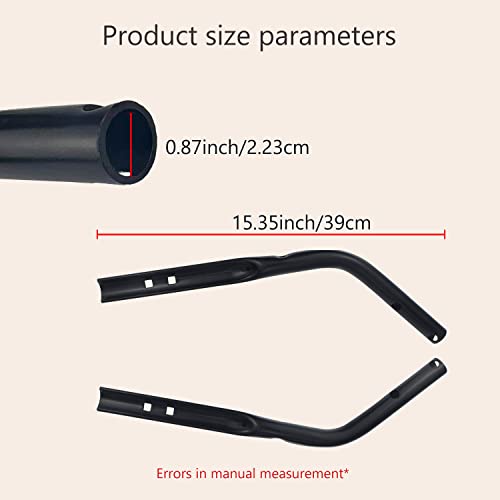AMTHKNO 136-5923-05 136-5924-05 Left/Right Handle-Lower kit, Compatible with Toro 136-5923-05 136-5924-05 Handle, Fits 21" Mowers, Replaces 127-0657-05, 127-0657-05 Models. - Image 2