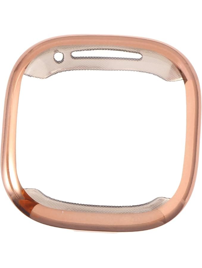 Rose Gold TPU Full Protective Cover Case for Fitbit Sense Eco Friendly Easy Install - Image 1