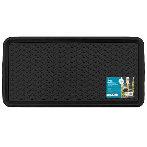 JVL Opus Moulded Rubber Boot Mat 41 x 81 cm - Image 1