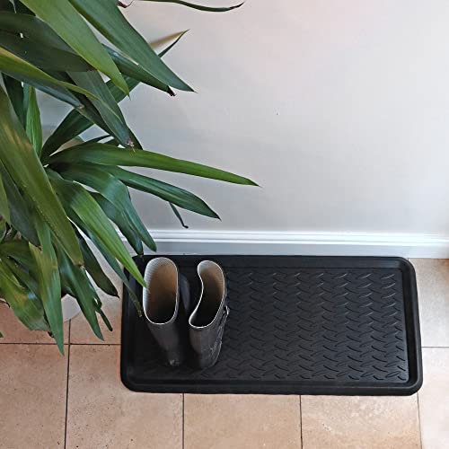 JVL Opus Moulded Rubber Boot Mat 41 x 81 cm - Image 5