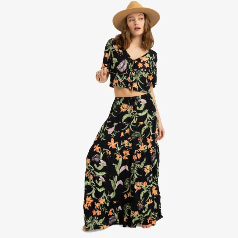 Roxy  Pink Sunset Flowy Top - Women for Women | Best Price UAE