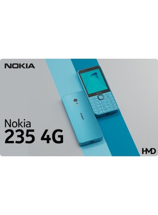 235 شريحة مزدوجة زرقاء 64 ميجابايت رام 128 ميجابايت 4G - النسخة الشرق أوسطية - view 5