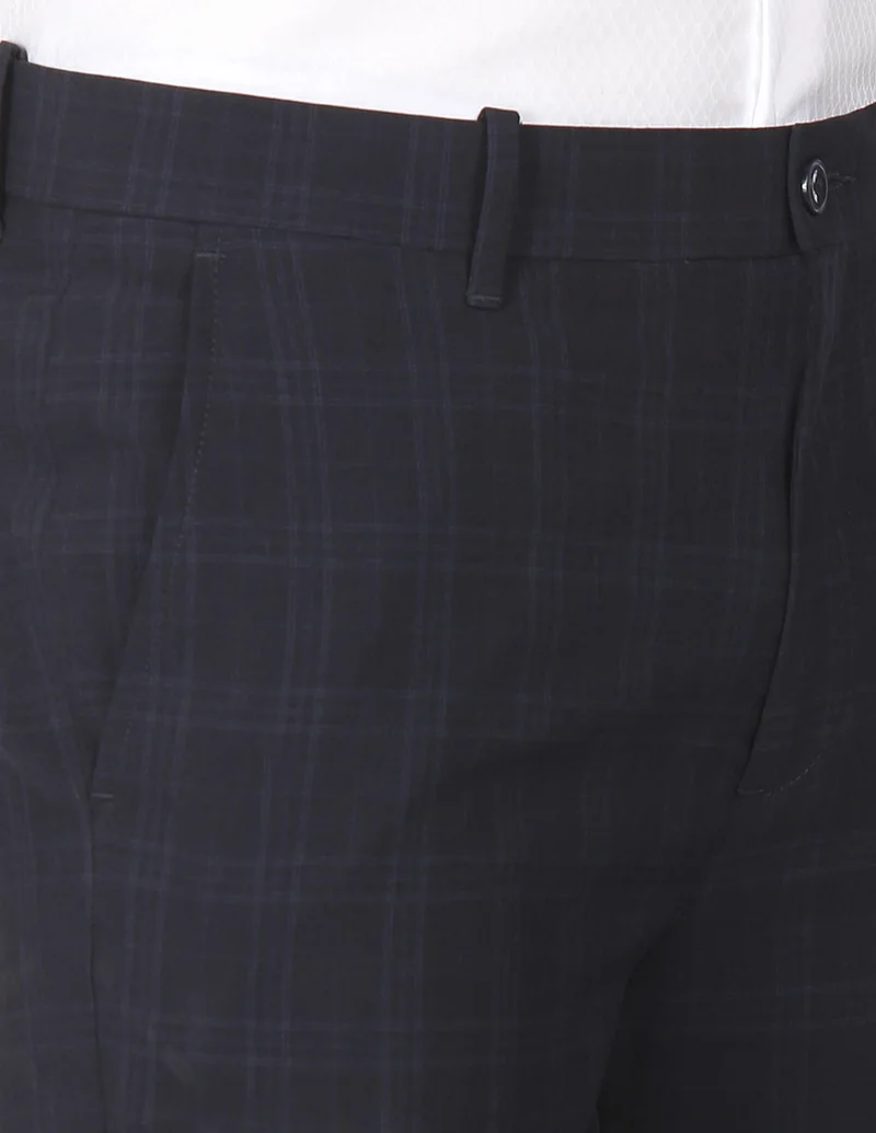 Arrow Navy ANADTR2327 NAVY Mens Trousers for Men | Best Price UAE