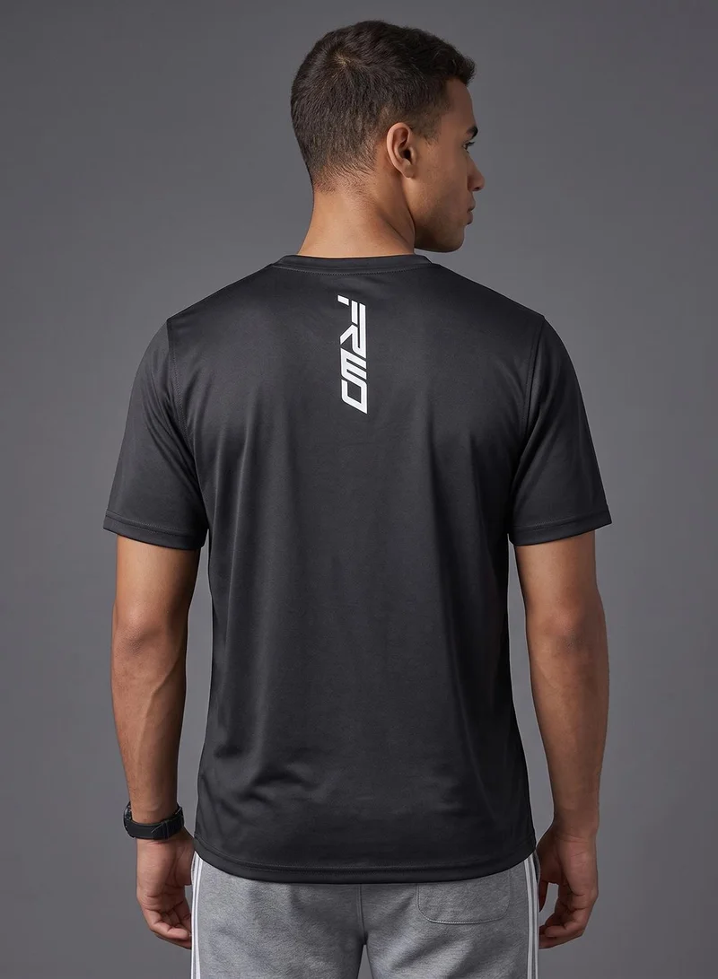 Frwd T-Shirt With Reflective Print On The Back