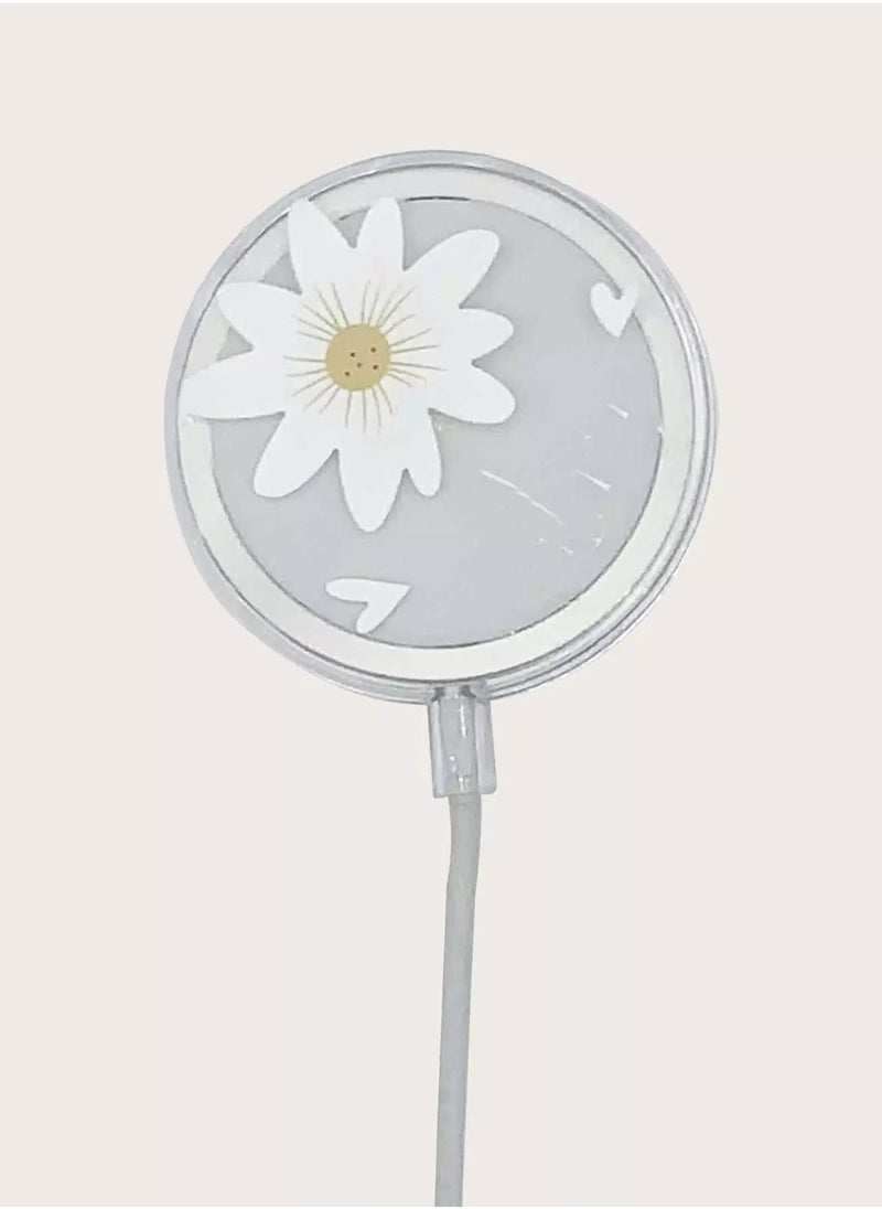 Flower Print Case Compatible With Magsafe