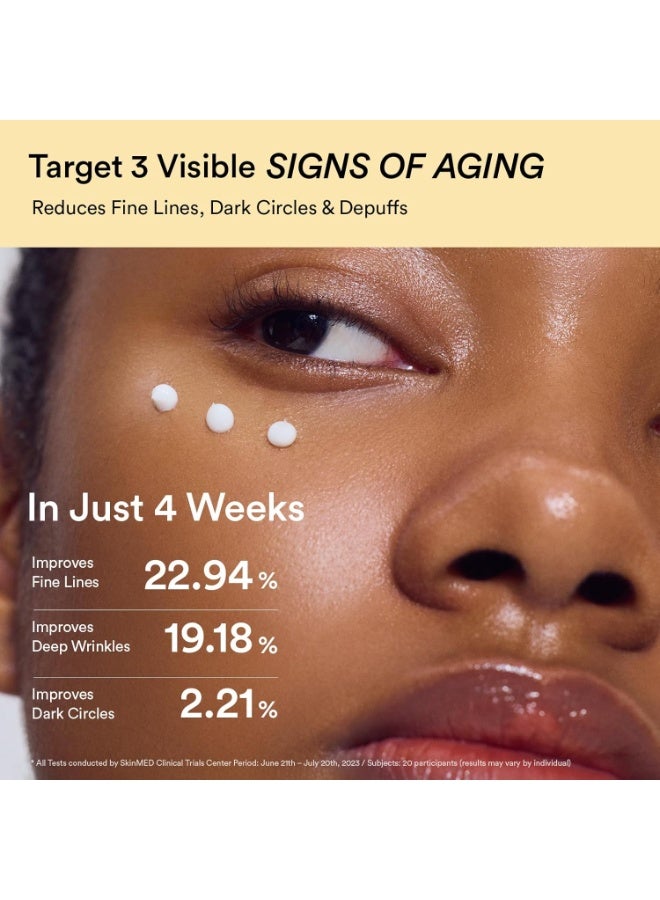 ابيب كريم للعيون من أبيب لعلاج الهالات السوداء ومكافحة الشيخوخة والانتفاخ والترطيب والشد، مناسب لجميع أنواع البشرة - Image 4