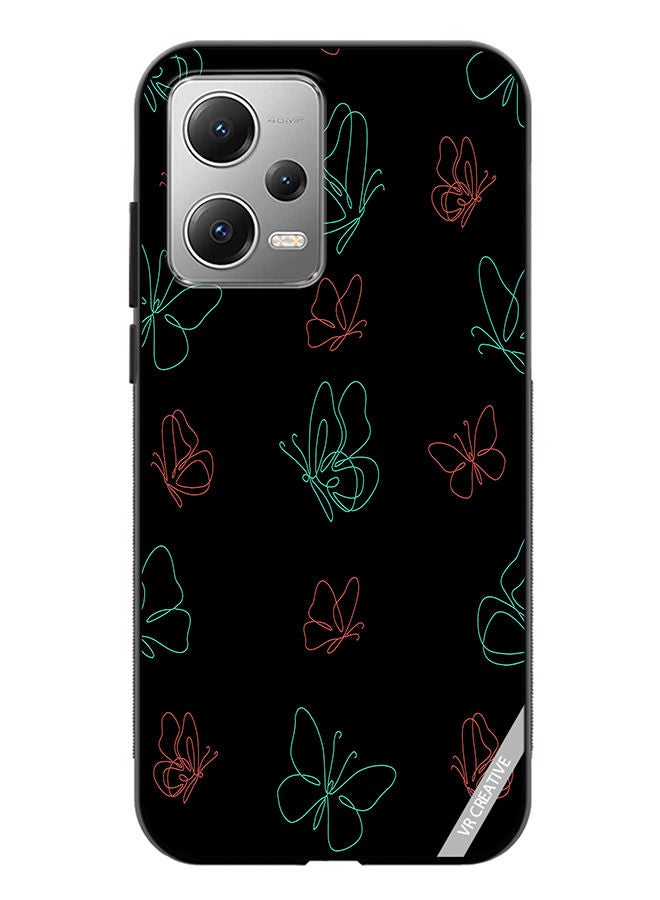 VR CREATIVE Protective Case Cover For Xiaomi Redmi Note 12 Classickases Design Multicolour - Image 1